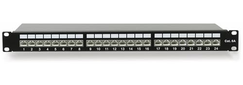 RED4POWER CAT.6a Patchpanel R4-N119S, 24-Fach, 19", schwarz RED4POWER CAT.6a Patchpanel R4-N119S, 24-Fach, 19", schwarz von RED 4 POWER