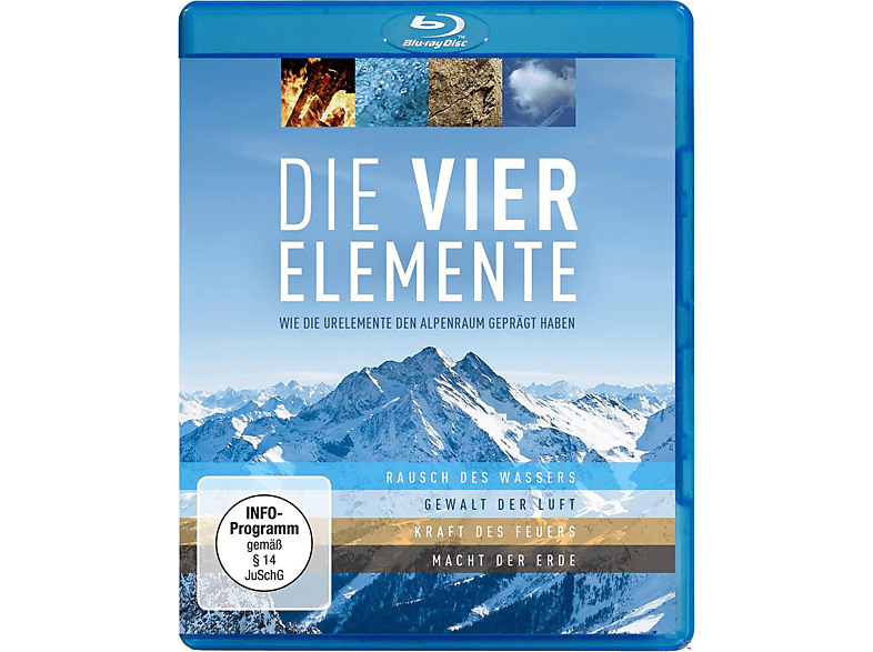 Die vier Elemente - Wie die Urelemente den Alpenraum geprägt haben Blu-ray von RED BULL