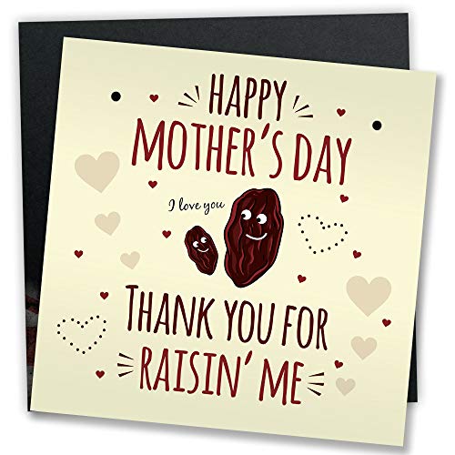 RED OCEAN Lustige Grußkarte zum Muttertag, Geschenk für Mütter, Witz, Geschenk für Mama von Tochter oder Sohn von RED OCEAN