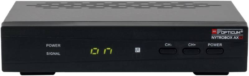 Nytrobox AXS2 HDTV Sat-Receiver von RED OPTICUM