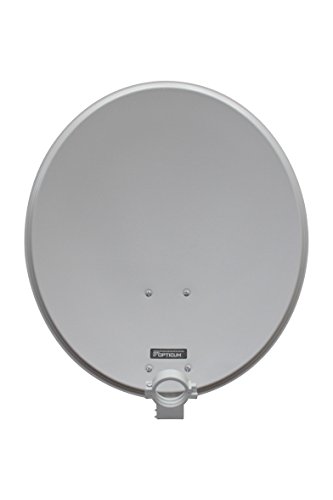 OPTICUM QA60 Satellitenschüssel 60 cm lichtgrau inkl. 2 Mastschnallen für Antennenmast - 4K HD & 3D fähige Sat Schüssel - Witterungsbeständige Sat-Antenne aus Stahl - Sat-Spiegel 80 cm OPTICUM QA60 Satellitenschüssel 60 cm lichtgrau inkl. 2 Mastschnallen für Antennenmast - 4K HD & 3D fähige Sat Schüssel - Witterungsbeständige Sat-Antenne aus Stahl - Sat-Spiegel 80 cm von RED OPTICUM