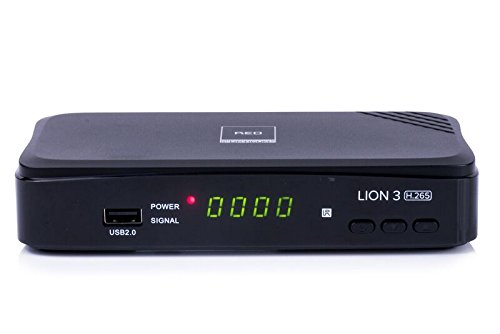 Opticum HD Lion 3 H.265 DVB-T2 HEVC Receiver (Full HD) Schwarz von RED OPTICUM