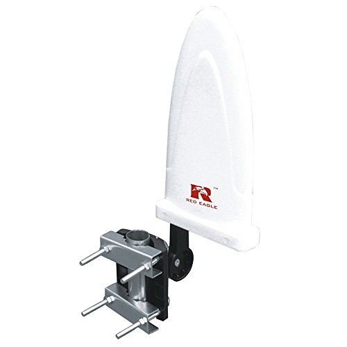 RED OPTICUM DVB-T2 Antenne außen OPTIMA HD 750 - Wetterbeständige Fernsehantenne für digitalen DVB-T/T2 & Rundfunkempfang - TV-Antenne 4K Ultra HD-TV - Aktive DVB-T Antenne mit Verstärker von RED OPTICUM