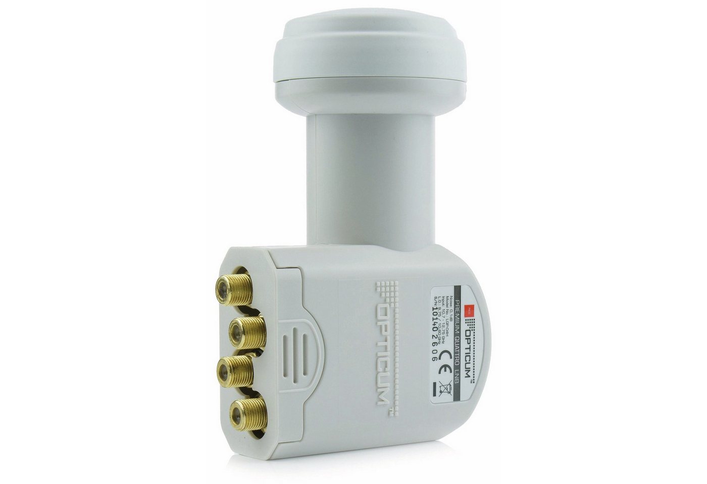RED OPTICUM RED OPTICUM Quattro-LNB LRP-04H SAT-Antenne RED OPTICUM RED OPTICUM Quattro-LNB LRP-04H SAT-Antenne von RED OPTICUM