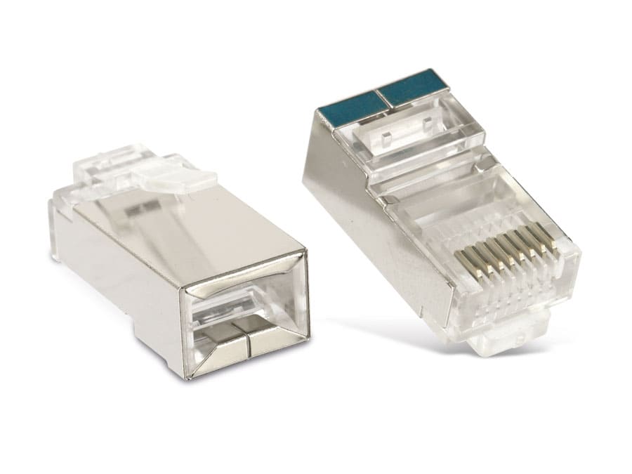 RED4POWER CAT.5e RJ45-Stecker R4-N114, 10 Stück von RED4POWER