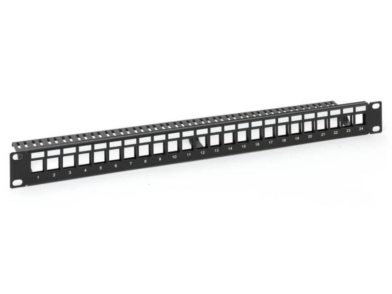 RED4POWER Patchpanel KPP-19-24-E, 19", 24-port von RED4POWER