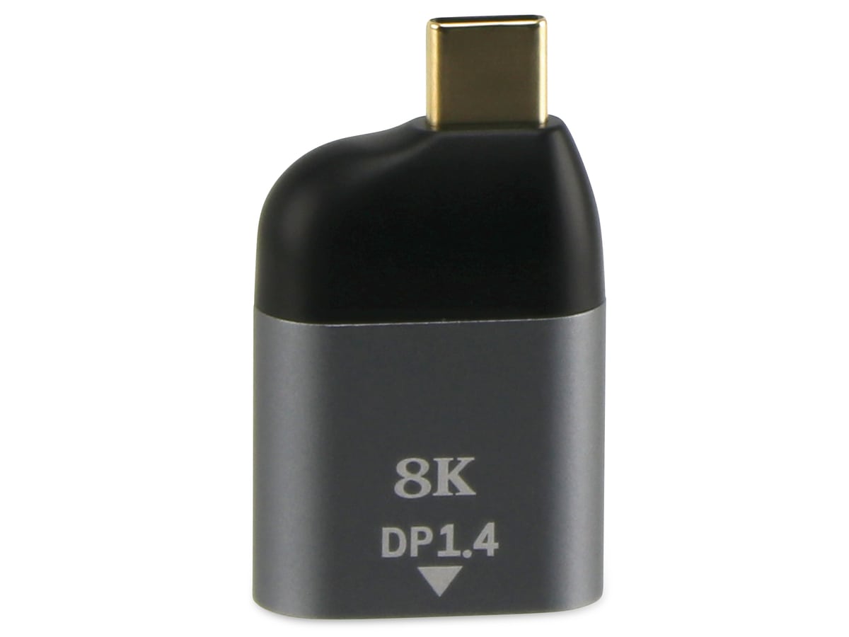 RED4POWER USB-C Adapter AV-0003, USB-C/DP, 8K, 60Hz von RED4POWER