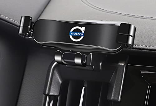 REDLEK Auto Handyhalterung für Volvo XC60 S90 V90 S60 XC40 XC90, Handy KFZ Halterungen Kratzfest rutschfest, 360° Drehung Flexibel, Universal Autotelefonhalter Auto Zubehör,Volvo S90/V90 2016~2023 von REDLEK