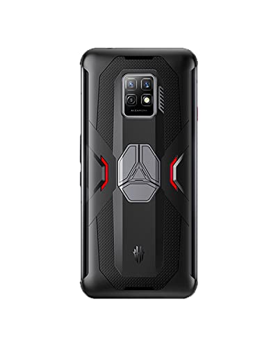 REDMAGIC 7 Pro/7S Pro Handyhülle, Original Schutzhülle mit eingebautem Kühlkörper aus Aluminiumblech, Mecha-Modellierung, Geschnitzte Textur und 3D-Stereoschutz, E-Sports Phone Case von REDMAGIC