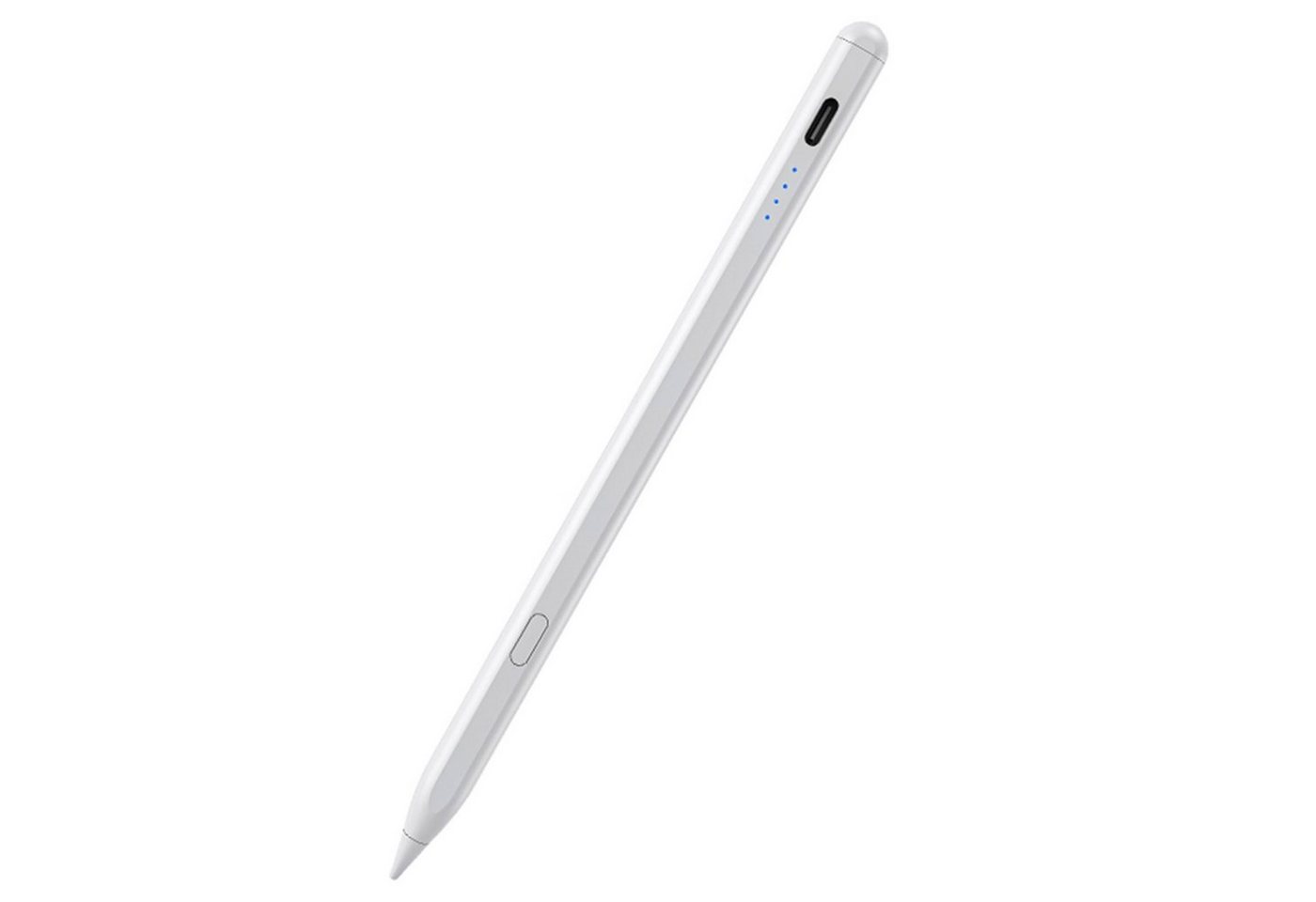 REDOM Eingabestift Stift Stylus Pen Touchstift Pencil Touchscreen f. Apple iPad 2018-2023 (Magnetische Adsorption des iPads, 1-St., Hochpräzise Handflächenerkennung 4 LED-Anzeige Neigungsempfindlich) Magnetisches Pen Kompatibel mit iPad iPad Pro iPad Mini iPad Air von REDOM