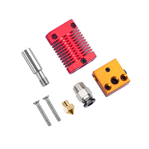 Redrex Ender 3 Hotend Ersatz Extruder Hot end Kit für 3D-Drucker der Series CR10 und Ender 3 Pro,Ender 3 V2,Ender 5 Series von REDREX