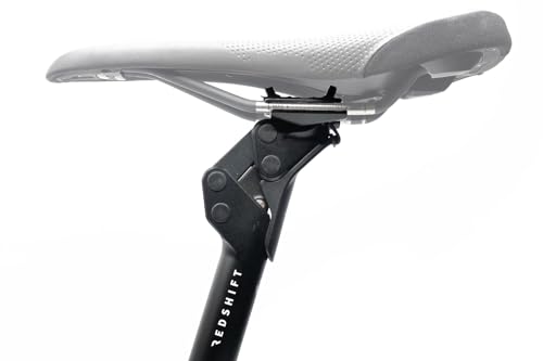 REDSHIFT ShockStop Federsattelstütze für Fahrräder, stoßdämpfende Fahrradsattelstütze für Straßen-, Gravel-, Hybrid- und E-Bikes von REDSHIFT