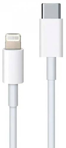 REEKIN Apple iPad/iPhone/iPod Ladekabel [1x USB-C® - 1x Apple Lightning-Stecker] 1.00m Weiß von REEKIN