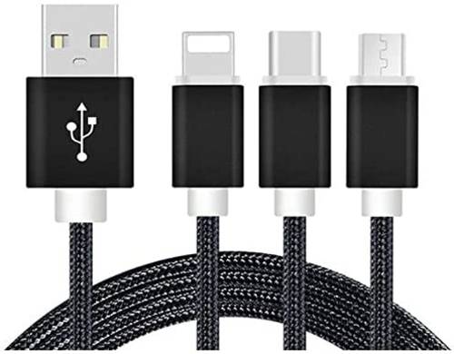 REEKIN USB-Ladekabel USB-A Stecker, USB-C® Stecker, USB-Micro-B Stecker, Apple Lightning Stecker 1. von REEKIN