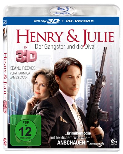 Henry & Julie - Der Gangster und die Diva [3D Blu-ray + 2D Version] von REEVES KEANU / FARMIGA VERA.