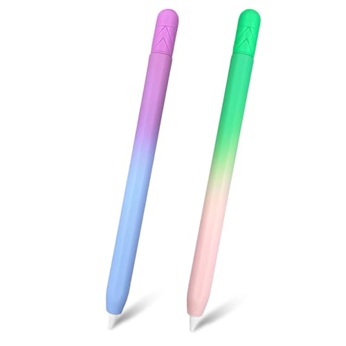 REEYEAR Rutschfeste Silikon-Schutzhülle für Apple Pencil USB-C Version, schützende iPencil-Griffhülle, macht Ihren Bleistift atemberaubend und auffällig, 2 Stück REEYEAR Rutschfeste Silikon-Schutzhülle für Apple Pencil USB-C Version, schützende iPencil-Griffhülle, macht Ihren Bleistift atemberaubend und auffällig, 2 Stück von REEYEAR
