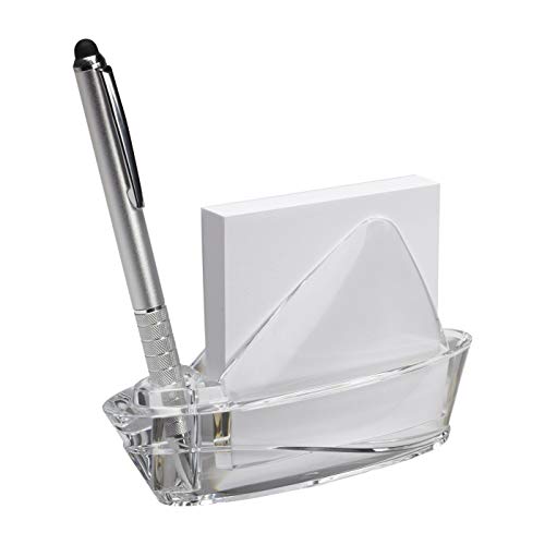 Notizblockhalter + Notizzetteln Segelschiff Acryl transparent Briefbeschwerer von REFLECTS