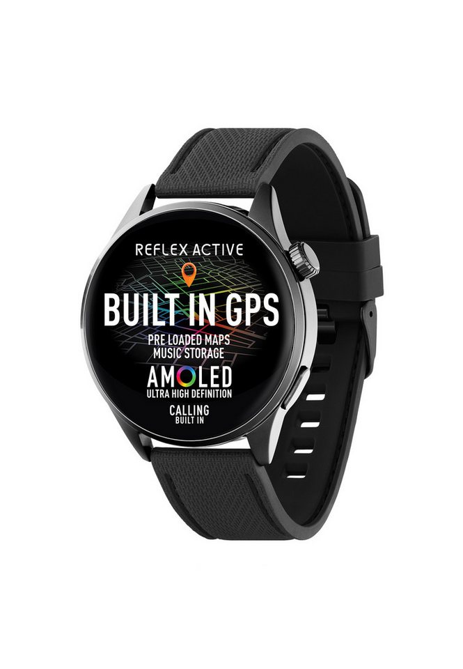 REFLEX ACTIVE Reflex Active Smart Watch Series 45 Smartwatch Set, mit geschlossener Akustik REFLEX ACTIVE Reflex Active Smart Watch Series 45 Smartwatch Set, mit geschlossener Akustik von REFLEX ACTIVE