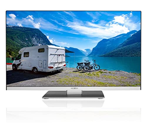 REFLEXION LDDX24i+ Smart LED-TV mit Triple Tuner DVB-S2, DVB-C, DVB-T2 HD Tuner, DVD-Player,12/230V Betrieb von REFLEXION