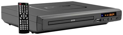 Reflexion DVD366 DVD-Player Kopieren von CD auf USB Schwarz von REFLEXION