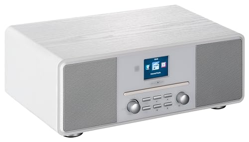 Reflexion HRA19INT DAB- und Internetradio mit CD-Player und Radiowecker (UKW, DAB, DAB+, Bluetooth, AUX-Eingang, Kopfhöreranschluss, Fernbedienung) von REFLEXION