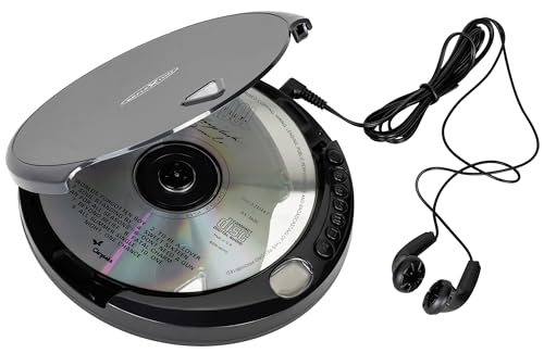 PCD400 tragbarer CD-Player, Wiedergabe von CD, CD-R, CD-RW inkl. Ohrhörer + Netzbetrieb möglich PCD400 tragbarer CD-Player, Wiedergabe von CD, CD-R, CD-RW inkl. Ohrhörer + Netzbetrieb möglich von REFLEXION