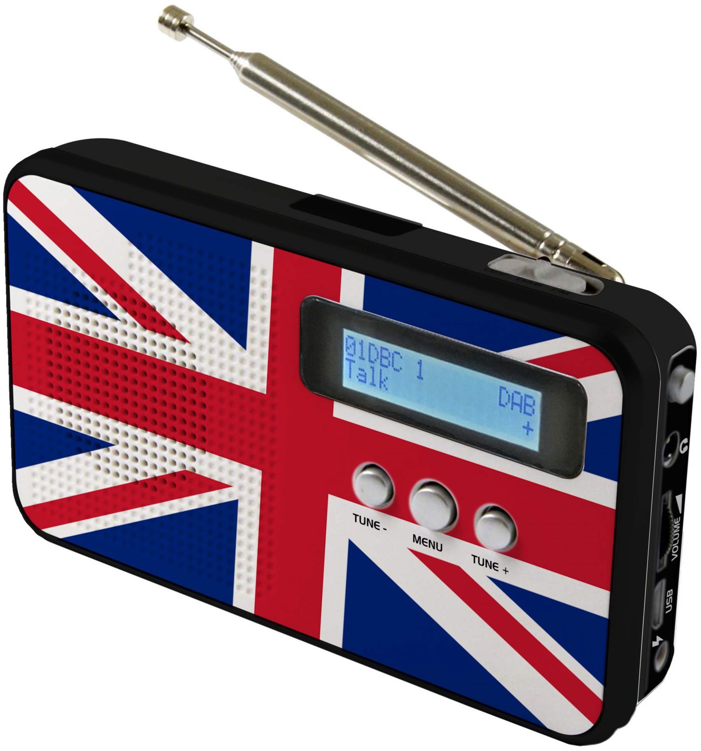 TRA5005D+ Großbritannien Taschenradio von REFLEXION