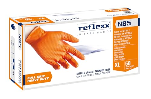 Reflexx N85 Nitrilhandschuhe FULL GRIP HEAVY DUTY, XL Reflexx N85 Nitrilhandschuhe FULL GRIP HEAVY DUTY, XL von REFLEXX