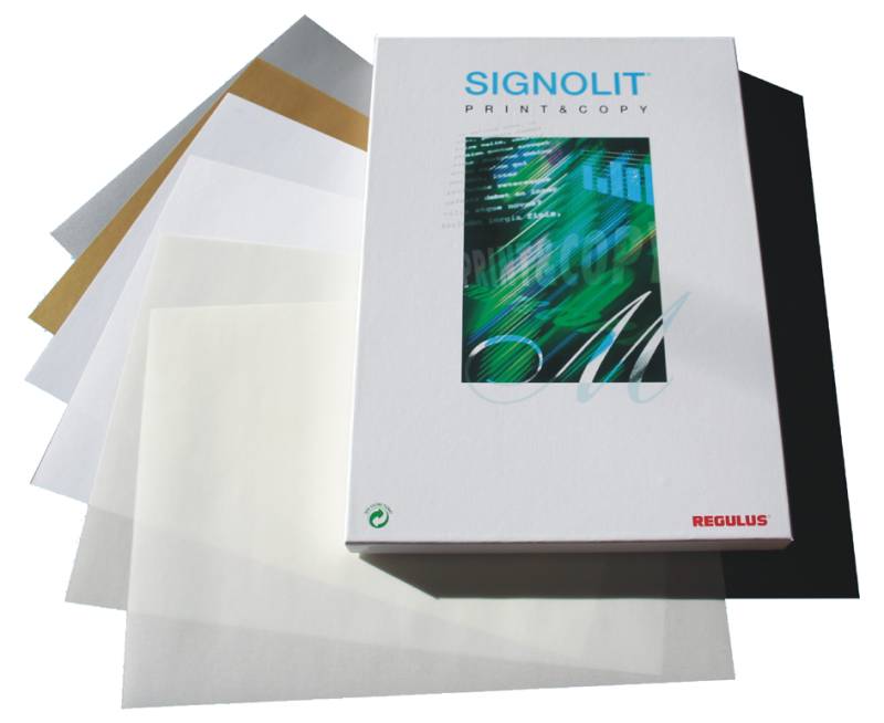 REGULUS Selbstklebefolie SIGNOLIT SC, DIN A3, weiß von REGULUS