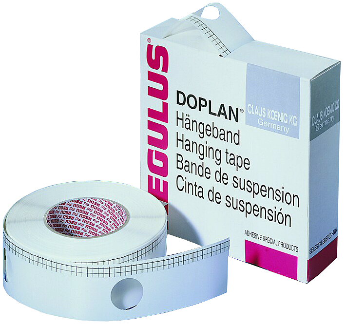 REGULUS Tragband , Doplan,  für die Zeichnungsaufhängung, weiß von REGULUS
