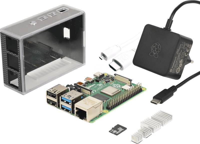 RPI 4B 2GB ALLIN - Das reichelt Raspberry PI 4 B 2 GB All-In-Bundle von REICHELT