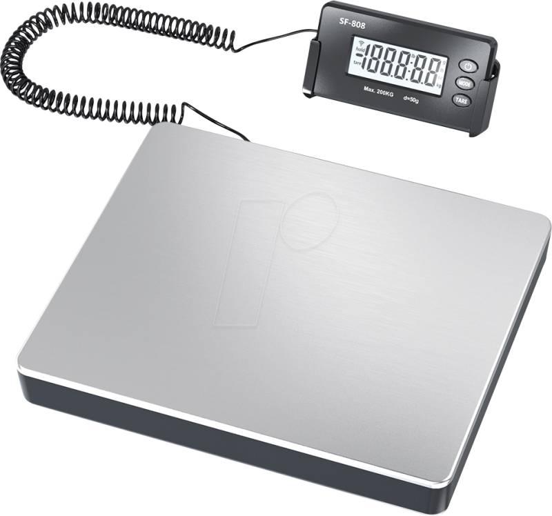 SF 808 - Paketwaage SF-808, digital, bis 100,0 kg von REICHELT