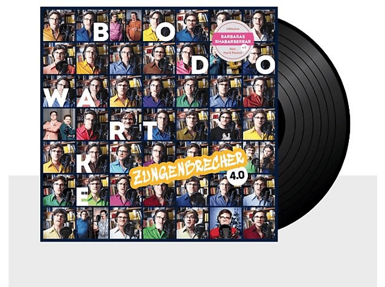 Bodo Wartke - Zungenbrecher 4.0 schwarzes Recycling-Vinyl (Vinyl) von REIMKULTUR