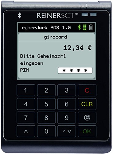 REINER SCT cyberJack® POS | Electronic-Cash-Terminal | Kartenleser für bargeldlose Transaktionen | Lesegerät Made in Germany von REINER