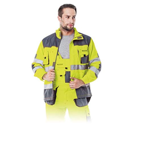 Arbeitsjacke Reflektoren Warnschutzjacke Warnjacke neongelb Warnschutz Warnschutzkleidung Sicherheitsjacke Schutzjacke XXXL gelb Arbeitsjacke Reflektoren Warnschutzjacke Warnjacke neongelb Warnschutz Warnschutzkleidung Sicherheitsjacke Schutzjacke XXXL gelb von REIS