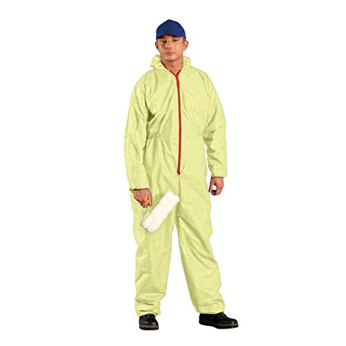 Maleranzug M-XXXL Arbeitsoverall Schutzanzug Einwegoverall Einweganzug Overall gelb M von REIS