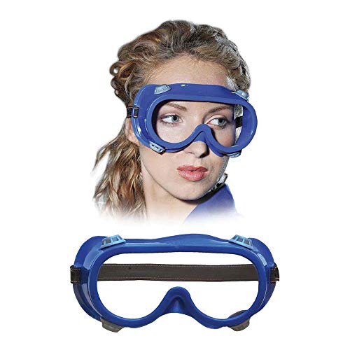 Reis GOG-AIR-BLUE Schutzbrillen, Transparent-Blau, Uni Größe von REIS