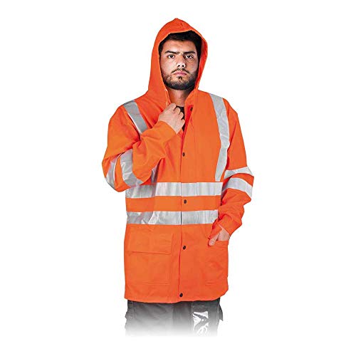 Reis Kpdpufluo_Pm Regenschutzjacke, Orange, M Größe von REIS