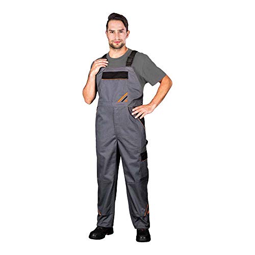 Reis PRO-B_Sbp50 Pro Master Schutzlatzhose, Stahlblau-Schwarz-Orange, 50 Größe Reis PRO-B_Sbp50 Pro Master Schutzlatzhose, Stahlblau-Schwarz-Orange, 50 Größe von REIS
