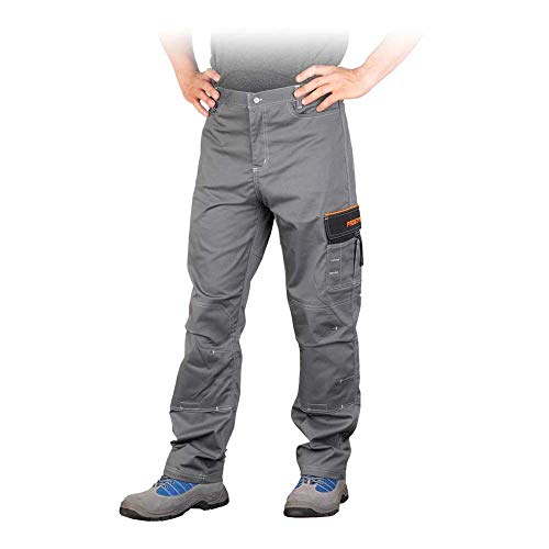 Reis PRO-STRECH-T_56 Pro Master Schutzhose, Stahlblau-Schwarz-Orange, 56 Größe von REIS