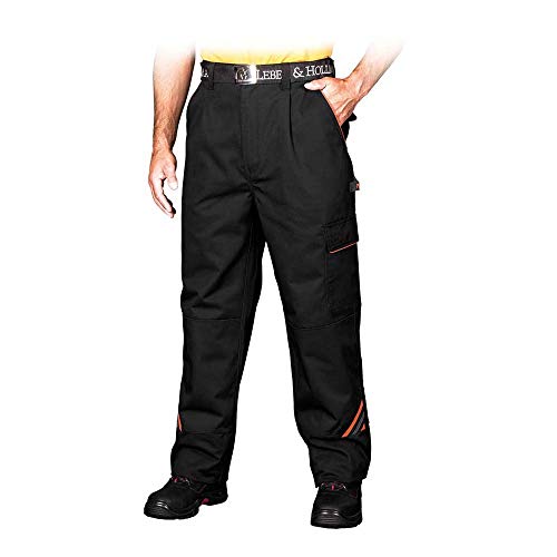 Reis PRO-T_Bps56 Pro Master Schutzhose, Schwarz-Orange-Grau, 56 Größe von REIS
