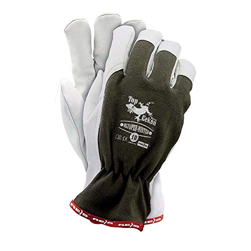 Reis RLTOPER-WINTER8 Topgekon Schutzhandschuhe, Olivenfarben-Weiß, 8 Größe, 6 Stück Reis RLTOPER-WINTER8 Topgekon Schutzhandschuhe, Olivenfarben-Weiß, 8 Größe, 6 Stück von REIS