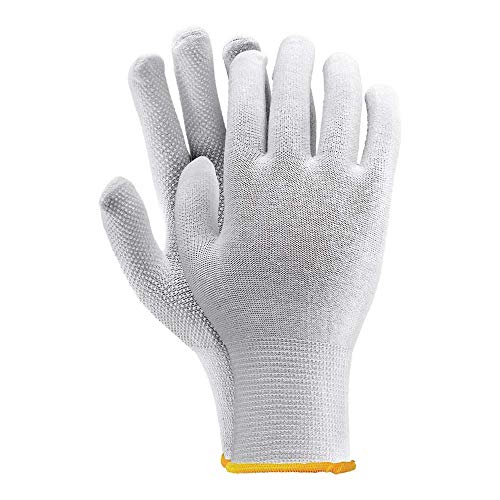 Reis RMICROLUX10 Schutzhandschuhe, Weiß, 10 Größe, 12 Stück von REIS