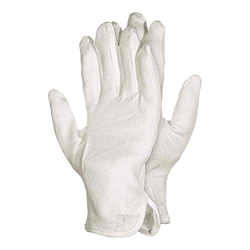 Reis RMICRON10 Schutzhandschuhe, Weiß, 10 Größe, 12 Stück von REIS