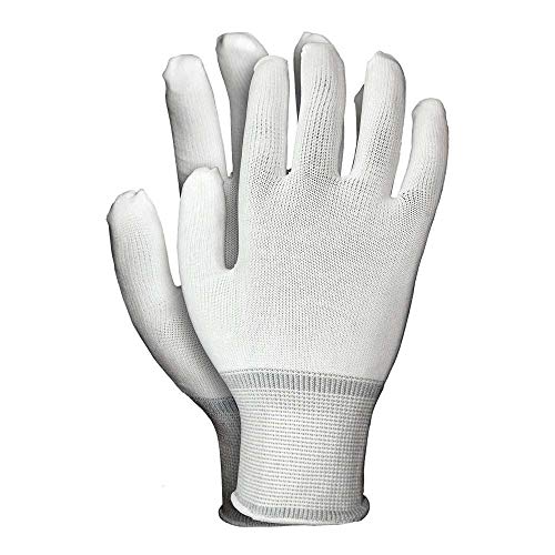 Reis RNYLONEX9 Schutzhandschuhe, Weiß, 9 Größe, 12 Stück Reis RNYLONEX9 Schutzhandschuhe, Weiß, 9 Größe, 12 Stück von REIS
