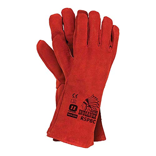 Reis RSPBC-INDIANEX Indianex Gloves Schutzhandschuhe, Rot, 11 Größe, 12 Stück von REIS