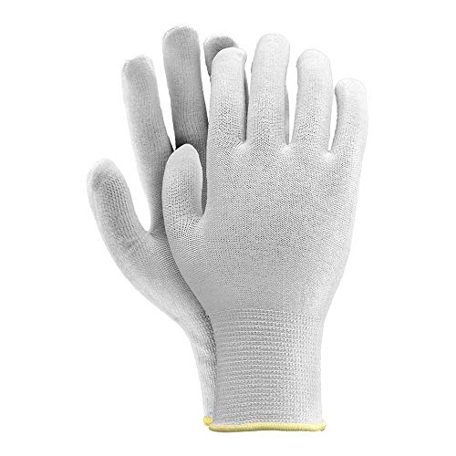 Reis RWNYLCOT10 Schutzhandschuhe, Weiß, 10 Größe, 12 Stück von REIS