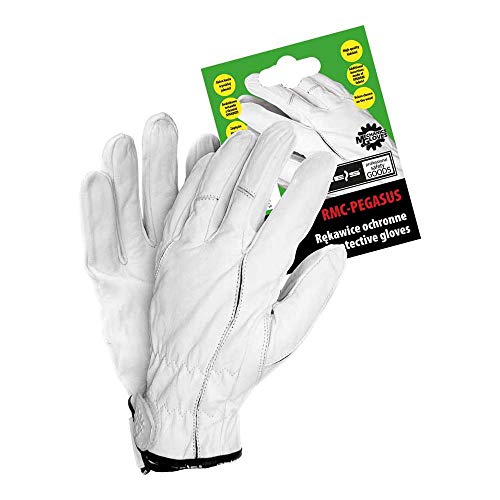 Reis Rmc-Pegasus11 Mechanics Gloves Schutzhandschuhe, Weiß, 11 Größe, 1 Paar von REIS