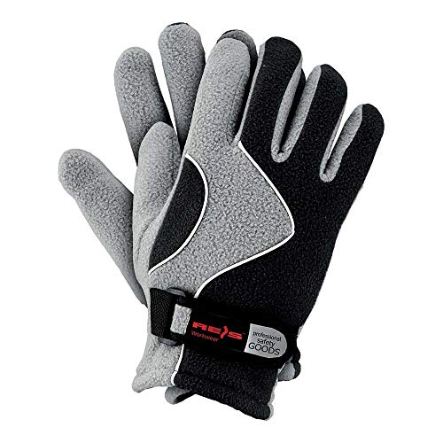 Reis Rpoltrian_Bjs8 Schutzhandschuhe, Schwarz-Hellgrau, 8 Größe, 12 Stück Reis Rpoltrian_Bjs8 Schutzhandschuhe, Schwarz-Hellgrau, 8 Größe, 12 Stück von REIS