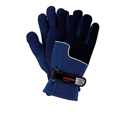 Reis Rpoltrip_Ng10 Schutzhandschuhe, Blau-Dunkelblau, 10 Größe, 12 Stück von REIS